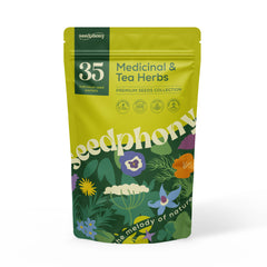 35 Medicinal & Tea Herb Seeds Pack